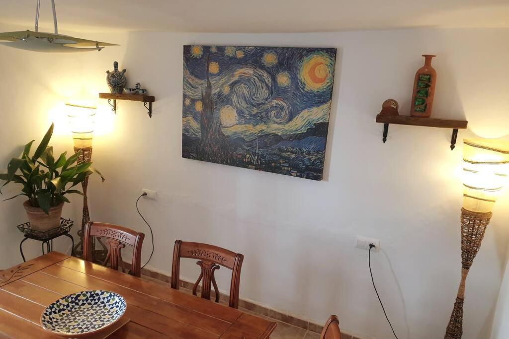 Casa Arriba Village House In Zarra Bagian luar foto