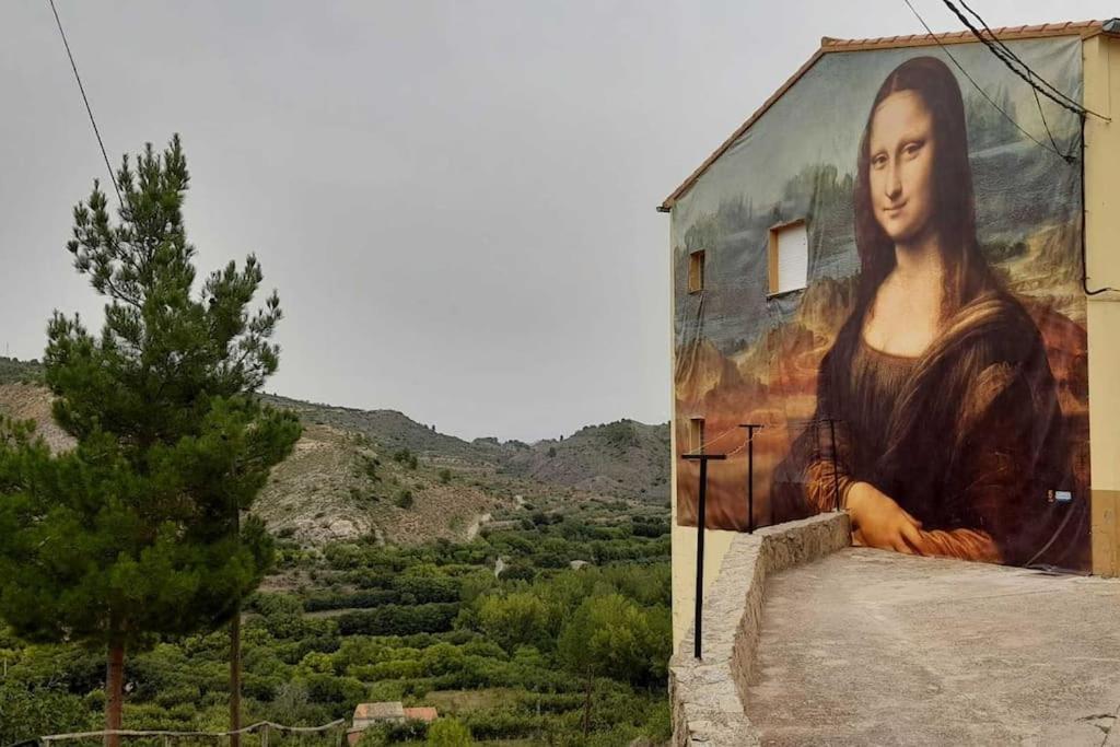 Casa Arriba Village House In Zarra Bagian luar foto